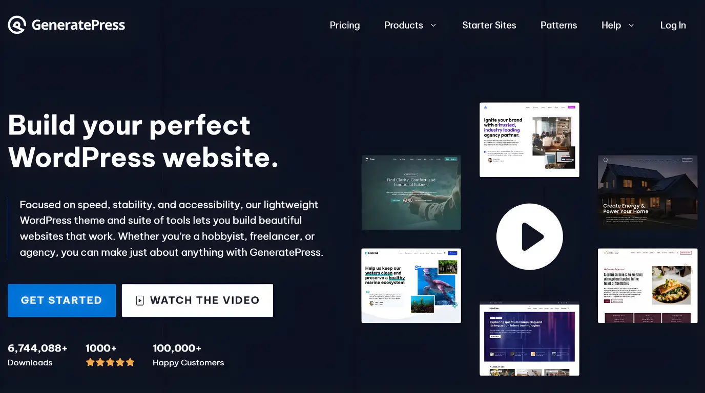 GeneratePress Lightweight WordPress Theme